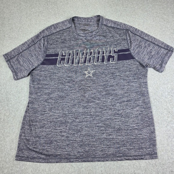 NFL Other - Authentic Dallas Cowboys T-Shirt Men's XL Blue NFL Athletic Gym Short Sleeve